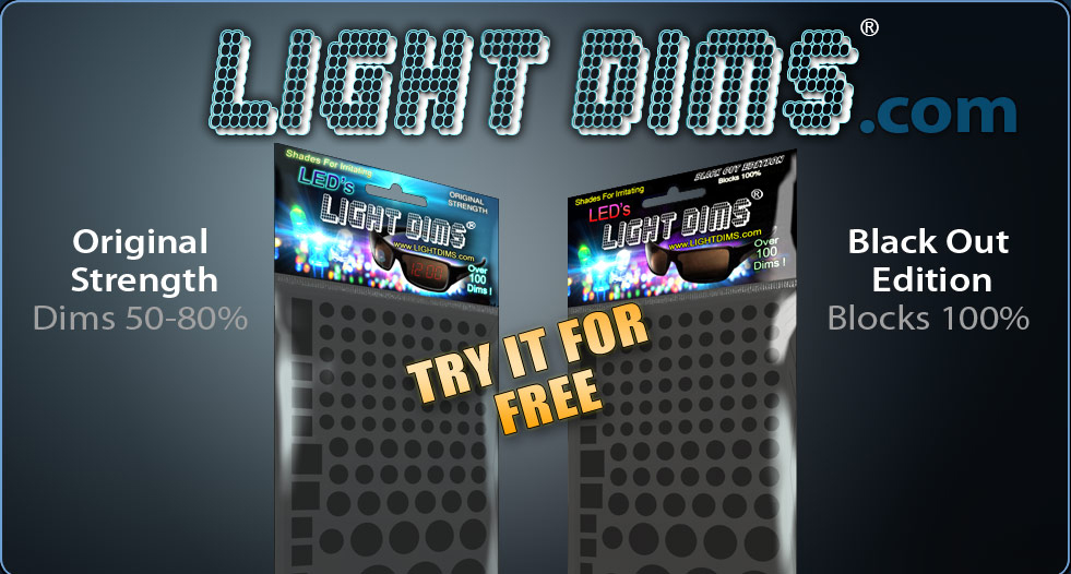 LightDims LED Dimming Sticker Review - Legit Reviews